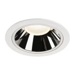 SLV 1004047 NUMINOS® XL DL, Indoor LED Deckeneinbauleuchte weiß/chrom 4000 K 20° 