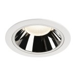 SLV 1004050 NUMINOS® XL DL, Indoor LED Deckeneinbauleuchte weiß/chrom 4000 K 40° 