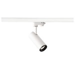 SLV 1004094 NUMINOS® S 3Ph., PHASE, 3~ Spot, zylindrisch, 4000 K, 8 W, 24°, matt weiß / matt schwarz 