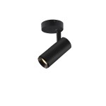 SLV 1004100 NUMINOS® S CW, PHASE, Deckenaufbauleuchte, 2700 K, 8 W, 60°, matt schwarz 