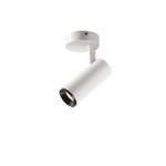 SLV 1004103 NUMINOS® S CW, PHASE, Deckenaufbauleuchte, 2700 K, 8 W, 36°, matt weiß / matt schwarz 
