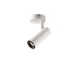 SLV 1004118 NUMINOS® S CW, PHASE, Deckenaufbauleuchte, 4000 K, 8 W, 24°, matt weiß / matt schwarz 