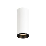 SLV 1004126 NUMINOS® CL PHASE S Indoor LED Deckenaufbauleuchte weiß/schwarz 2700K 24° 