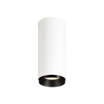 SLV 1004134 NUMINOS® CL PHASE S Indoor LED Deckenaufbauleuchte weiß/schwarz 3000K 24° 