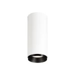 SLV 1004143 NUMINOS® CL PHASE S Indoor LED Deckenaufbauleuchte weiß/schwarz 4000K 36° 