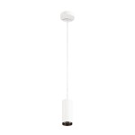 SLV 1004152 NUMINOS® PD PHASE S Indoor LED Pendelleuchte weiß/schwarz 2700K 60° 