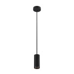 SLV 1004155 NUMINOS® S PD, PHASE, Pendelleuchte, Pendellänge 250 cm, 3000 K, 8 W, 36°, matt schwarz 