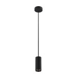 SLV 1004162 NUMINOS® S PD, PHASE, Pendelleuchte, Pendellänge 250 cm, 4000 K, 8 W, 24°, matt schwarz 