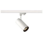 SLV 1004176 NUMINOS® M 3Ph., PHASE, 3~ Spot, zylindrisch, 2700 K, 14 W, 60°, matt weiß / matt schwarz 