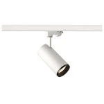 SLV 1004191 NUMINOS® M 3Ph., PHASE, 3~ Spot, zylindrisch, 4000 K, 14 W, 36°, matt weiß / matt schwarz 