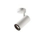SLV 1004215 NUMINOS® M SPOT, PHASE, Deckenaufbauleuchte, 4000 K, 14 W, 36°, matt weiß / matt schwarz 
