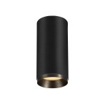 SLV 1004219 NUMINOS® M CL, PHASE, Deckenaufbauleuchte, 2700 K, 14 W, 36°, matt schwarz 