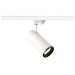 SLV 1004286 NUMINOS® L 3Ph., PHASE, 3~ Spot, zylindrisch, 4000 K, 20 W, 24°, matt weiß / matt schwarz 