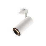 SLV 1004304 NUMINOS® L SPOT, PHASE, Deckenaufbauleuchte, 3000 K, 20 W, 60°, matt weiß / matt schwarz 