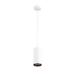 SLV 1004352 NUMINOS® L PD, PHASE, Pendelleuchte, Pendellänge 250 cm, 3000 K, 20 W, 60°, matt weiß / matt schwarz 