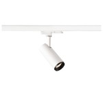 SLV 1004366 NUMINOS® S 3Ph., DALI, 3~ Spot, zylindrisch, 2700 K, 7,8 W, 24°, matt weiß / matt schwarz 