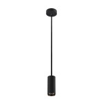 SLV 1004434 NUMINOS® S PD, DALI, Pendelleuchte, Pendellänge 250 cm, 2700 K, 7,8 W, 24°, matt schwarz 
