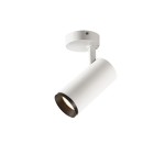SLV 1004495 NUMINOS® M SPOT, DALI, Deckenaufbauleuchte, 3000 K, 13 W, 36°, matt weiß / matt schwarz 