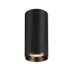 SLV 1004602 NUMINOS® CL DALI L Indoor LED Deckenaufbauleuchte schwarz/schwarz 2700K 24° 