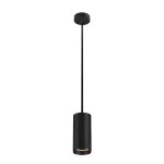 SLV 1004642 NUMINOS® L PD, DALI, Pendelleuchte, Pendellänge 250 cm, 4000 K, 19 W, 24°, matt schwarz 