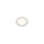 SLV 1004694 SENSER 12, Indoor LED Deckeneinbauleuchte rund weiß 4000 K 