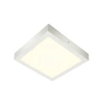 SLV 1004705 SENSER 24, Indoor LED Wand- und Deckenaufbauleuchte eckig weiß 4000 K 