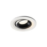 SLV 1005367 NUMINOS® MOVE S, Deckeneinbauleuchte weiß / schwarz 4000 K 40° 