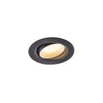 SLV 1005575 NUMINOS® MOVE XS, Deckeneinbauleuchte schwarz / weiß 3000 K 40° 