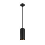 SLV 1005706 NUMINOS® XL PD, PHASE, Pendelleuchte, Pendellänge 250 cm, 2700 K, 28 W, 36°, matt schwarz 