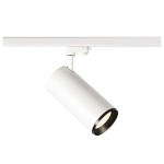 SLV 1005739 NUMINOS® XL 3Ph., PHASE, 3~ Spot, zylindrisch, 4000 K, 28 W, 36°, matt weiß / matt schwarz 
