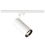 SLV 1005740 NUMINOS® XL 3Ph., PHASE, 3~ Spot, zylindrisch, 4000 K, 28 W, 60°, matt weiß / matt schwarz 