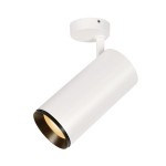 SLV 1005744 NUMINOS® XL SPOT, DALI, Deckenaufbauleuchte, 2700 K, 27 W, 24°, matt weiß / matt schwarz 