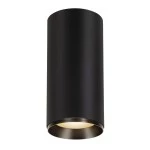 SLV 1005765 NUMINOS® XL CL, DALI, Deckenaufbauleuchte, 3000 K, 27 W, 24°, matt schwarz 