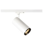 SLV 1005800 NUMINOS® XL 3Ph., DALI, 3~ Spot, zylindrisch, 2700 K, 27 W, 60°, matt weiß / matt schwarz 