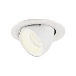 SLV 1005913 NUMINOS® GIMBLE S, Deckeneinbauleuchte weiß 4000 K 20° 