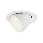 SLV 1005967 NUMINOS® GIMBLE M, Deckeneinbauleuchte weiß 4000 K 20° 
