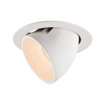 SLV 1006039 NUMINOS® GIMBLE XL, Deckeneinbauleuchte weiß 2700 K 20° 