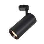 SLV 1006091 NUMINOS® XL SPOT, PHASE, Deckenaufbauleuchte, 3000 K, 28 W, 60°, matt schwarz 