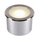 SLV 1006106 DASAR FLAT 120, Bodeneinbauleuchte edelstahl 7 W 3000 K 
