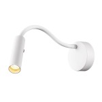 SLV 1006161 KARPO GOOSE, Wandaufbauleuchte weiß 5,8 W 3000 K 40° 