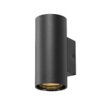 SLV 1006441 ASTO TUBE, Wandaufbauleuchte, zylindrisch, max. 1x10 W, schwarz 