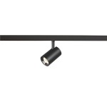 SLV 1006695 NUMINOS® XS, 48V Spot, rund, 4000 K, 8.7 W, DALI 2, 55°, matt schwarz / glänzend chrom 