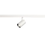 SLV 1006701 NUMINOS® XS, 48V Spot, rund, 4000 K, 8.7 W, DALI 2, 40°, matt weiß / glänzend chrom 
