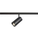 SLV 1006725 NUMINOS® S 48V TRACK, DALI, Spot, schwarz / chrom, 16 W, 1050 lm, 3000 K, CRI 90, 20° 