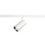 SLV 1006755 NUMINOS® S, 48V Spot, rund, 4000 K, 16 W, DALI 2, 40°, matt weiß / glänzend chrom 