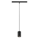 SLV 1006759 NUMINOS® XS 48V TRACK, DALI, Pendelleuchte, schwarz / schwarz, 8.7 W, 640 lm, 2700 K, CRI 90, 20° 
