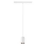 SLV 1006776 NUMINOS® XS 48V TRACK, DALI, Pendelleuchte, weiß / chrom, 8.7 W, 670 lm, 2700 K, CRI 90, 55° 