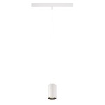 SLV 1006792 NUMINOS® XS 48V TRACK, DALI, Pendelleuchte, weiß / schwarz, 8.7 W, 690 lm, 3000 K, CRI 90, 55° 