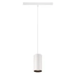 SLV 1006822 NUMINOS® S 48V TRACK, DALI, Pendelleuchte, weiß / schwarz, 16 W, 1000 lm, 2700 K, CRI 90, 20° 