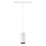 SLV 1006827 NUMINOS® S 48V TRACK, DALI, Pendelleuchte, weiß / chrom, 16 W, 1000 lm, 2700 K, CRI 90, 40° 
